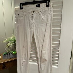 AG white jeans
